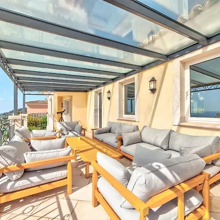 Pertuades With Amazing Sea View And Swimming Pool * Vallauris